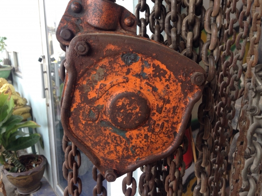 ขายรอกโซ่มือสาว Vital 5ton. made in Japan สภาพดีสีไม่สวย ใช้งานได้ดี พร้อมใช้งานครับ