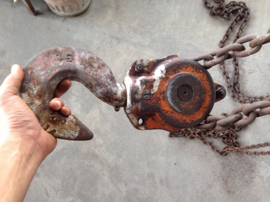 ขายรอกโซ่มือสาว Vital 5ton. made in Japan สภาพดีสีไม่สวย ใช้งานได้ดี พร้อมใช้งานครับ