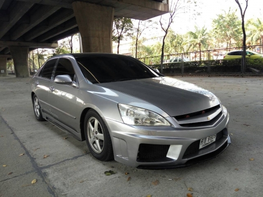 ท็อปสุด Honda Accord 3.0EL ปี 2005 รถมือเดียวประวัติดี พร้อมใช้งาน ไม่เคยชนไม่เคยจมน้ำไม่เคยติดแก๊ซ เอกสารพร้อมโอน