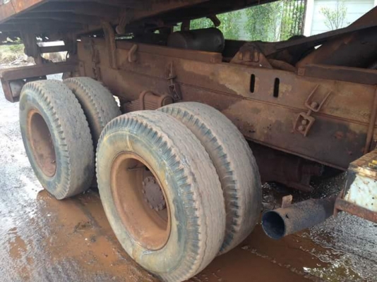 ขายสิบล้อ ISUZU DEGA 195 2 เพลาดั้ม เครื่องเกียร์ดี ยางพอใช้ เอกสารเล่มทะเบียนพร้อมโอน