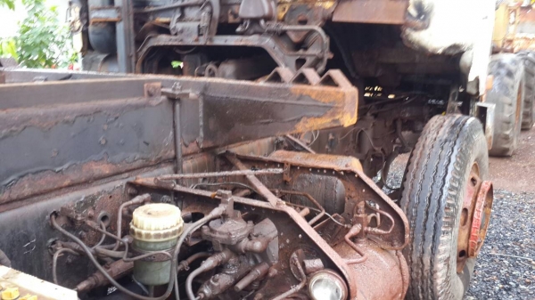 ขาย MITSUBISHI FN527 TD4XXX สภาพพร้อมใช้งาน เครื่องดี ยางพอใช้ ดั้มสองเพลา เอกสารพร้อมโอน