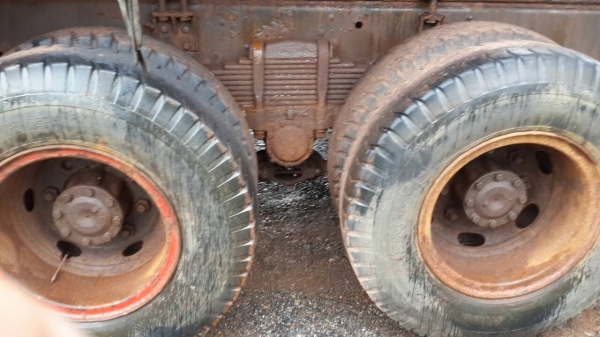 ขาย MITSUBISHI FN527 TD4XXX สภาพพร้อมใช้งาน เครื่องดี ยางพอใช้ ดั้มสองเพลา เอกสารพร้อมโอน