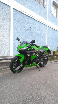 Ninja250 2013 ท่อakrapovic แท้ เล่มชุดโอนครบ