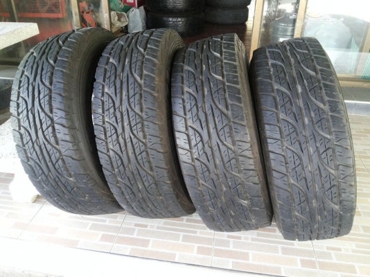 ยาง dunlop grandtrek at3 265/70/16 ปี 2014 สภาพดีเยี่ยม