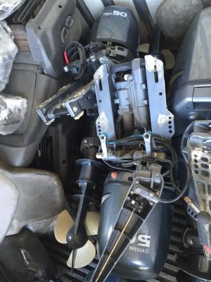 ขายเครื่องเรือ outboard นำเข้าเก่าญี่ปุ่น