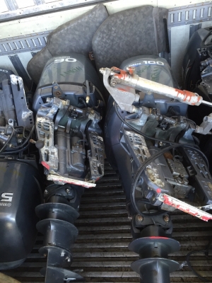 ขายเครื่องเรือ outboard นำเข้าเก่าญี่ปุ่น