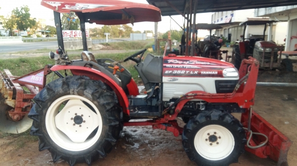 มัดจำแล้วครับ ยันม่ารEF352T LX แถม อุปกรณ์4อย่าง ผาน 5X22นิ้ว โรตารี่ ดันดินหน้า คราดสภาพงามๆพร้อมใช้ครับ