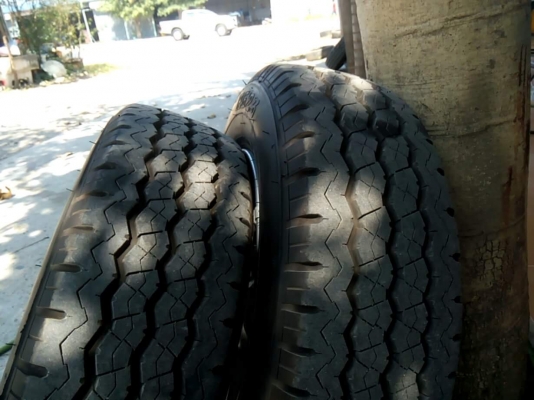 แม็กไทรทัน5รู พร้อมยางบริดโตน215/70/15ปี15 4เส้น