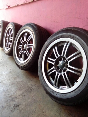 ล้อแม็ก4รู100ขอบ15 ล้อแม็ก4รู100ขอบ15