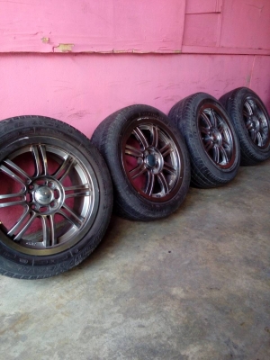 ล้อแม็ก4รู100ขอบ15 ล้อแม็ก4รู100ขอบ15