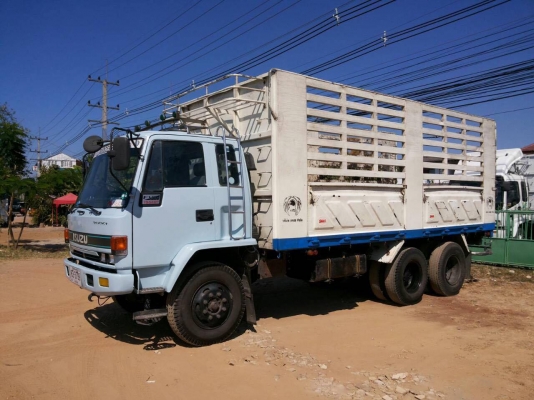 **ISUZU 195 ปี38 เพลาโบกี้ใหญ่ สภาพดี รถเหนือคัชซี่สวย พร้อมใช้งาน*****