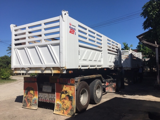 ขายรถสิบล้อ Isuzu FXZ 360พ่วงแม่ลูกดั้มสามมิตร รถสวยพร้อมใช้งาน