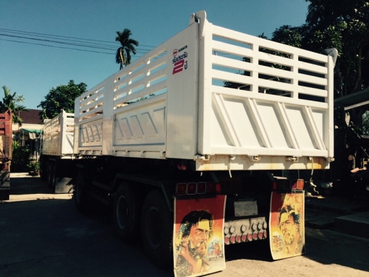 ขายรถสิบล้อ Isuzu FXZ 360พ่วงแม่ลูกดั้มสามมิตร รถสวยพร้อมใช้งาน