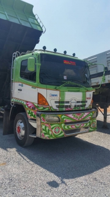 สิบล้อ ฮีโน่ 320ปี48 ดั้มมีเนียม(มีระบบลากจูงครบ)สถาพดีสวยเดิมพร้อมใช้งาน ทะเบียนพร้อมโอน