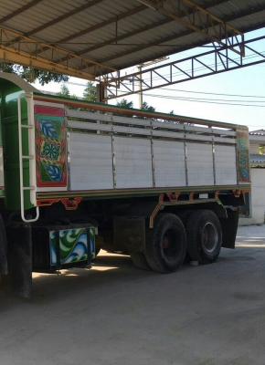 สิบล้อ ฮีโน่ 320ปี48 ดั้มมีเนียม(มีระบบลากจูงครบ)สถาพดีสวยเดิมพร้อมใช้งาน ทะเบียนพร้อมโอน