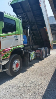 สิบล้อ ฮีโน่ 320ปี48 ดั้มมีเนียม(มีระบบลากจูงครบ)สถาพดีสวยเดิมพร้อมใช้งาน ทะเบียนพร้อมโอน