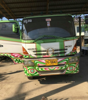 สิบล้อ ฮีโน่ 320ปี48 ดั้มมีเนียม(มีระบบลากจูงครบ)สถาพดีสวยเดิมพร้อมใช้งาน ทะเบียนพร้อมโอน