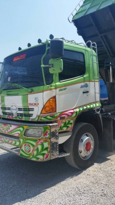 สิบล้อ ฮีโน่ 320ปี48 ดั้มมีเนียม(มีระบบลากจูงครบ)สถาพดีสวยเดิมพร้อมใช้งาน ทะเบียนพร้อมโอน