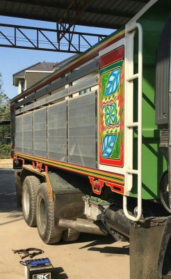 สิบล้อ ฮีโน่ 320ปี48 ดั้มมีเนียม(มีระบบลากจูงครบ)สถาพดีสวยเดิมพร้อมใช้งาน ทะเบียนพร้อมโอน