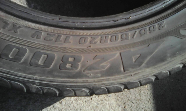 265/50R20 ATTURO AZ800 มี 2 เส้น tel.081-427-3941 ไอดีไลน์ autobot107 265/50R20 ATTURO AZ800 มี 2 เส้น tel.081-427-3941 ไอดีไลน์ autobot107