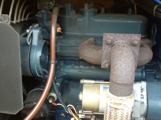 ปั๊มลมสกรูแบบใช้เครื่องยนต์DENYO DPS50 เก่าญี่ปุ่น