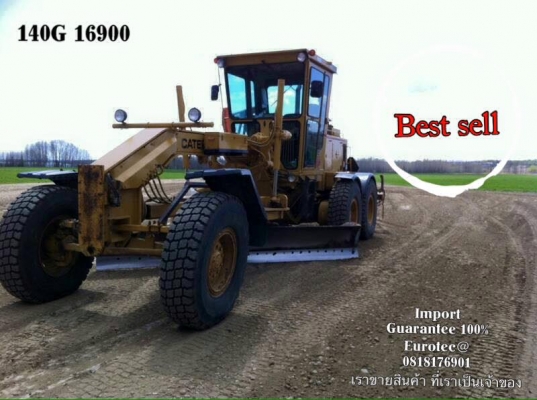 ขาย รถเกรด140G 16900 จำหน่าย รถ เครื่องจักร นำเข้า100\% อุปกรณ์ทุกชิด ราคาถูก eurotec. 0818176901
