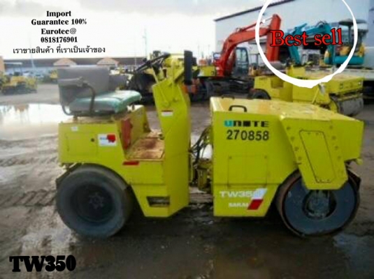 ขาย รถบดดิน TW350 จำหน่าย รถ เครื่องจักร อุปกรณ์ทุกชนิด นำเข้า100\% ราคาถูก eurotec 0818176901