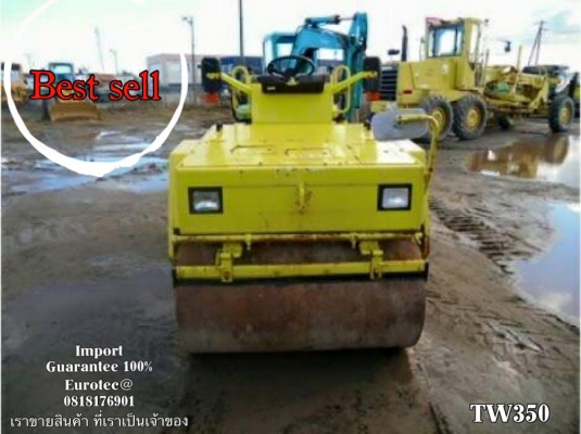 ขาย รถบดดิน TW350 จำหน่าย รถ เครื่องจักร อุปกรณ์ทุกชนิด นำเข้า100\% ราคาถูก eurotec 0818176901