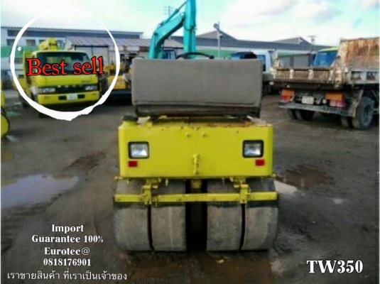 ขาย รถบดดิน TW350 จำหน่าย รถ เครื่องจักร อุปกรณ์ทุกชนิด นำเข้า100\% ราคาถูก eurotec 0818176901