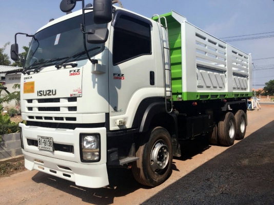 ขายรถบรรทุก 22 ล้อ พ่วงแม่ลูก-ดั๊มพ์  ยี่ห้อ ISUZU DEGA FXZ 360 แรงม้า ปี 2555  ( การันตีรถสวยจริงๆ  เจ้าของขายเอง )