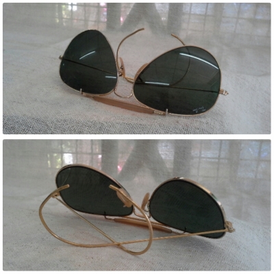 อภิมหาแว่นตานายพลแมคอาร์เธอร์ B&amp;L RAY-BAN AVIATOR MacArthur Outdoorsman USA 58mm (ไซซ์หล่อ!) ตัวจริง! ตัวแท้!