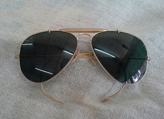 อภิมหาแว่นตานายพลแมคอาร์เธอร์ B&amp;L RAY-BAN AVIATOR MacArthur Outdoorsman USA 58mm (ไซซ์หล่อ!) ตัวจริง! ตัวแท้!