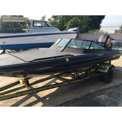 ขายเรือแบสมือสอง 201SKI พร้อมเทลเลอร์ เครื่อง Mercury 150แรงม้า 2จังหวะ