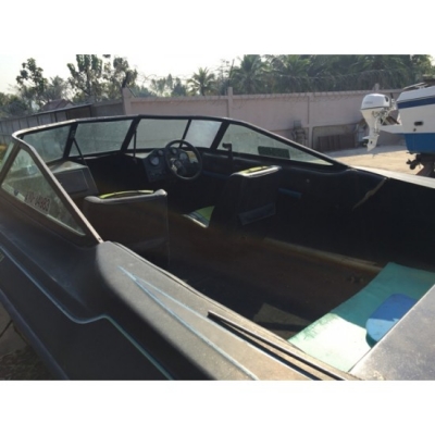 ขายเรือแบสมือสอง 201SKI พร้อมเทลเลอร์ เครื่อง Mercury 150แรงม้า 2จังหวะ