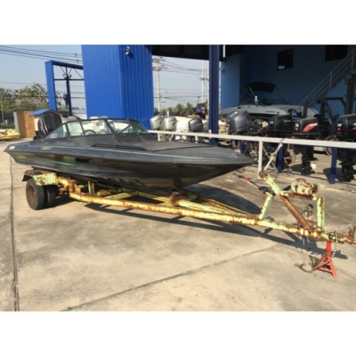 ขายเรือแบสมือสอง 201SKI พร้อมเทลเลอร์ เครื่อง Mercury 150แรงม้า 2จังหวะ