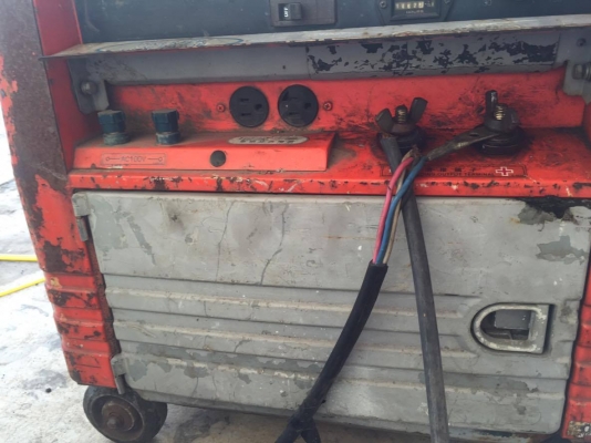 เครื่องเชื่อมภาคสนามพร้อมเครื่องปั้นไฟ Denyo GAW-150ES อินเวอร์เตอร์ พร้อมใช้งาน สนใจโทร. 0818481185 0914902228