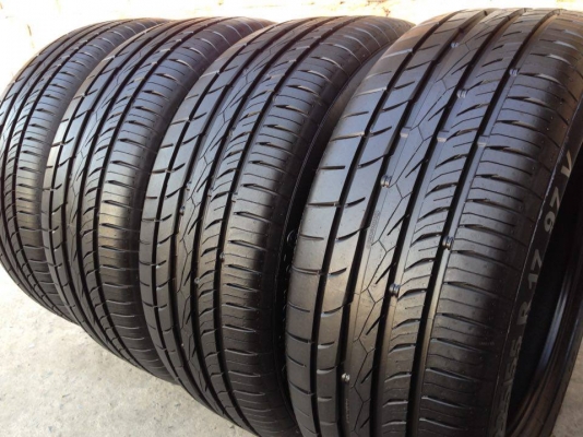 ยาง Continental 225-55-17 ปี 16 ถอดป้ายแดง ครบชุด 4 เส้น 7500 ยางสวยตุ่มหน้ายางยังอยู่สวยๆไม่มีปะ ไม่บวมดอกเต็มๆยางเหลือเยอะวิ่งใด้อีกนานค่ะ