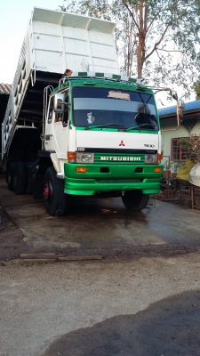 ขายสิบล้อดั๊ม สองเพลา มิตซู TF 6976  สวย ๆ สนใจ  081 7368589