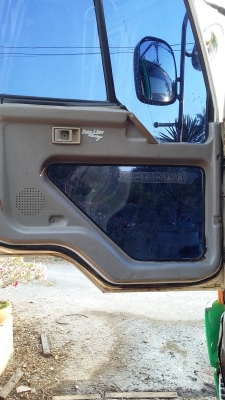 ขายสิบล้อดั๊ม สองเพลา มิตซู TF 6976  สวย ๆ สนใจ  081 7368589