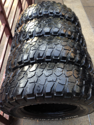 ยาง Mud BF goodrich 245 75 16 พร้อมใช้งาน ราคาไม่แพง