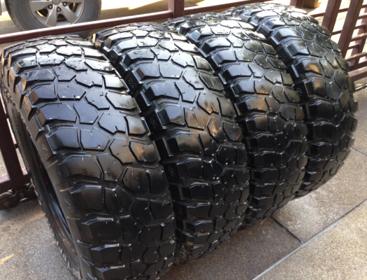 ยาง Mud BF goodrich 245 75 16 พร้อมใช้งาน ราคาไม่แพง
