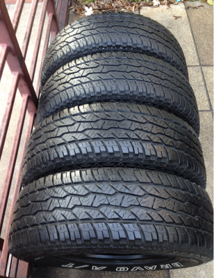 ยาง All Maxxis 245 70 16 สิ้นปี12 ดอกเต็ม ใช้ยาว ราคาไม่แพง