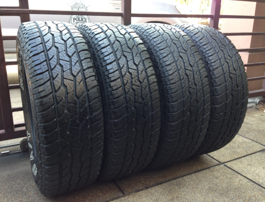 ยาง All Maxxis 245 70 16 สิ้นปี12 ดอกเต็ม ใช้ยาว ราคาไม่แพง