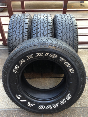 ยาง All Maxxis 245 70 16 สิ้นปี12 ดอกเต็ม ใช้ยาว ราคาไม่แพง