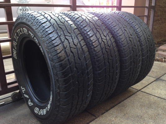 ยาง All Maxxis 245 70 16 สิ้นปี12 ดอกเต็ม ใช้ยาว ราคาไม่แพง