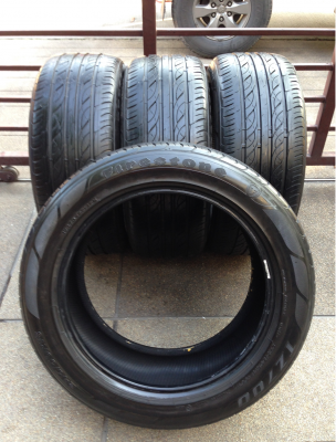 ยาง Firestone 245 50 18 ปลายปี13 ดอกเต็ม ใช้ยาว ราคาไม่แพง
