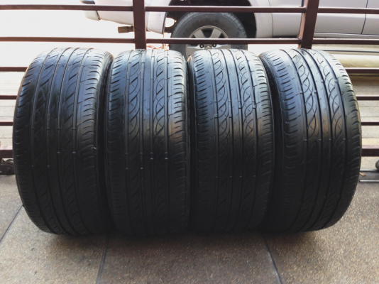 ยาง Firestone 245 50 18 ปลายปี13 ดอกเต็ม ใช้ยาว ราคาไม่แพง