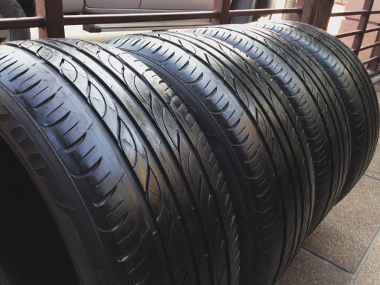 ยาง Firestone 245 50 18 ปลายปี13 ดอกเต็ม ใช้ยาว ราคาไม่แพง