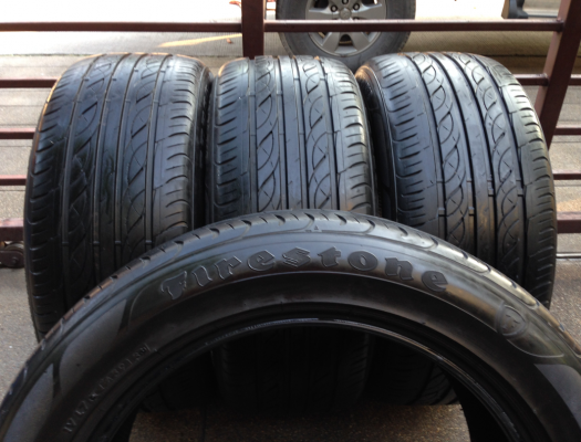 ยาง Firestone 245 50 18 ปลายปี13 ดอกเต็ม ใช้ยาว ราคาไม่แพง
