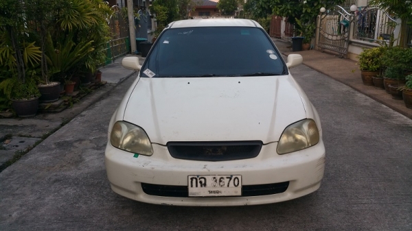 ซีวิค ตาโต เครื่องVTEC1.6 เกียร์ออโต้ ติดแก๊ส ดิส4ล้อ